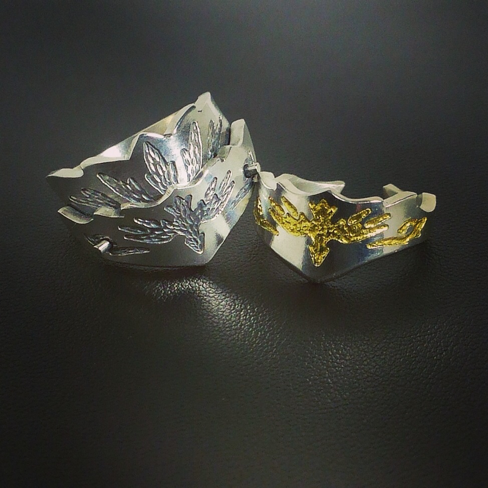 火の鳥　フリーリング＆アーマーリング